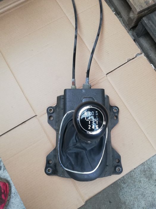 Manson piele + nucă schimbător, timonerie, Opel Corsa D,motor 1.3 CD