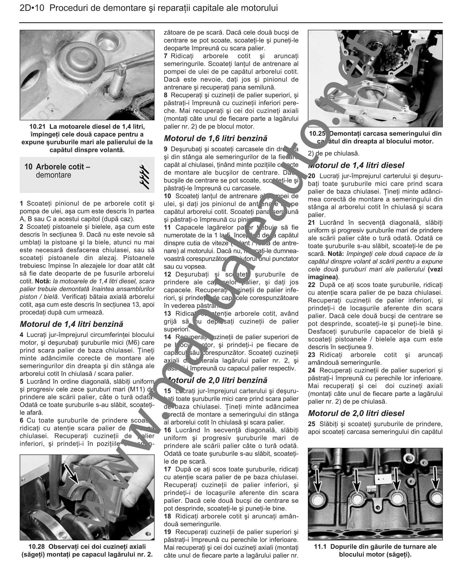 Manual reparatii limba romana PEUGEOT 307 (2001-2004)