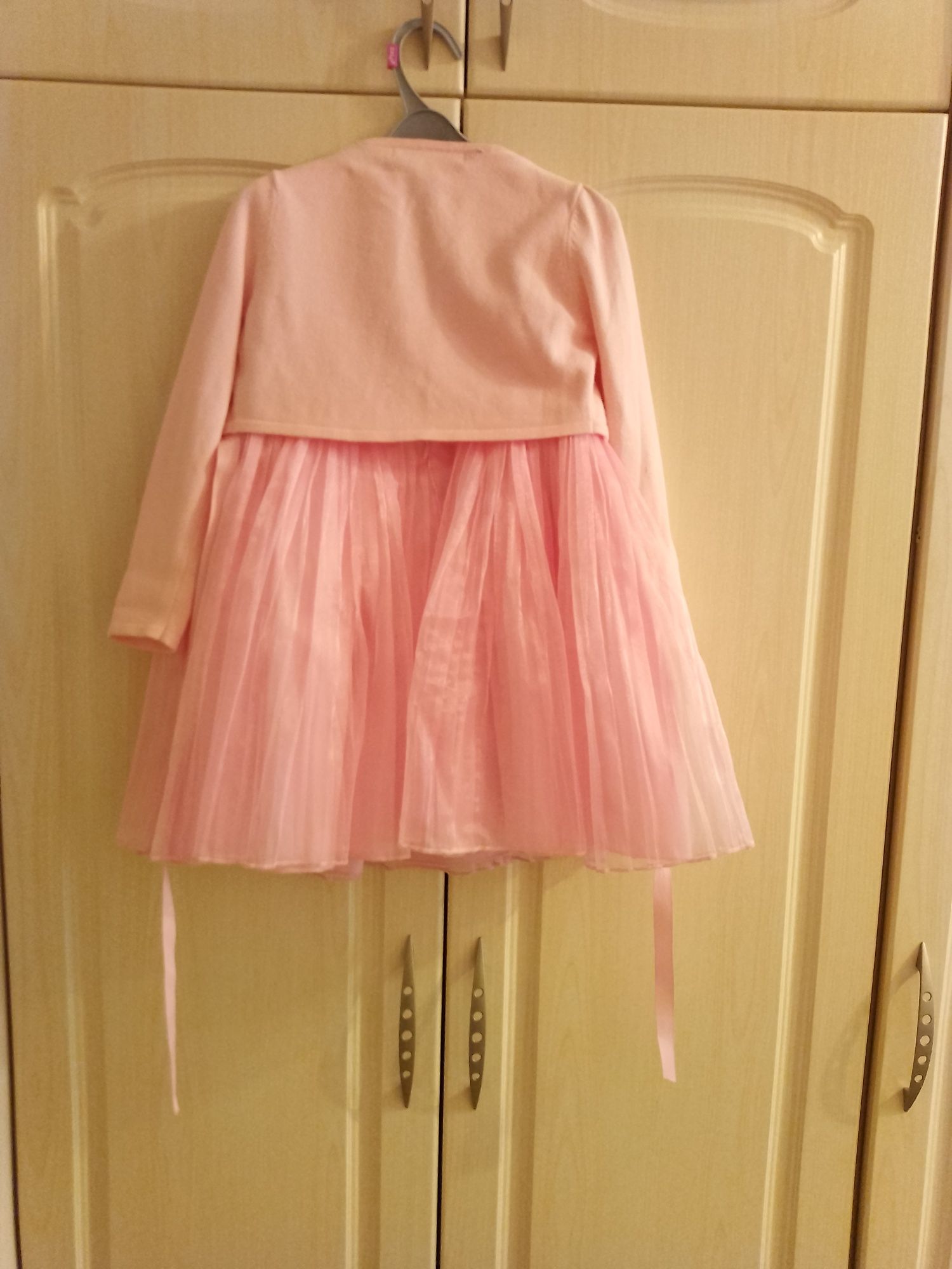 Костюм "Весна" платье для девочки с болеро на 2-3 года.