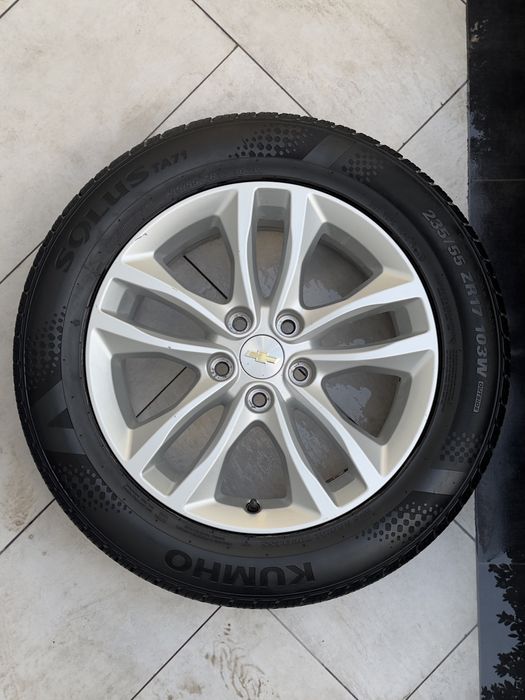 Оригинал диски Malibu 2.4 R17 с шиной Kumho