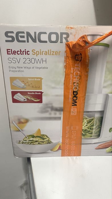 Спирализатор новый - ни разу не использовали, в упаковке из магазина