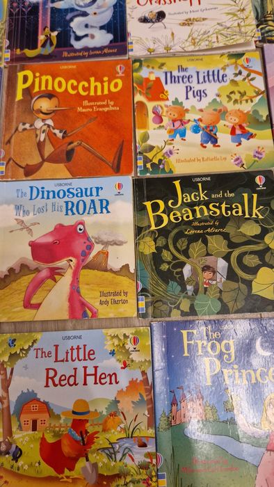 Lot 23 carti engleza USBORNE copii