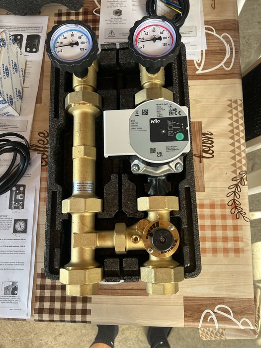 Grup de pompare cu pompa de recirculare wilo