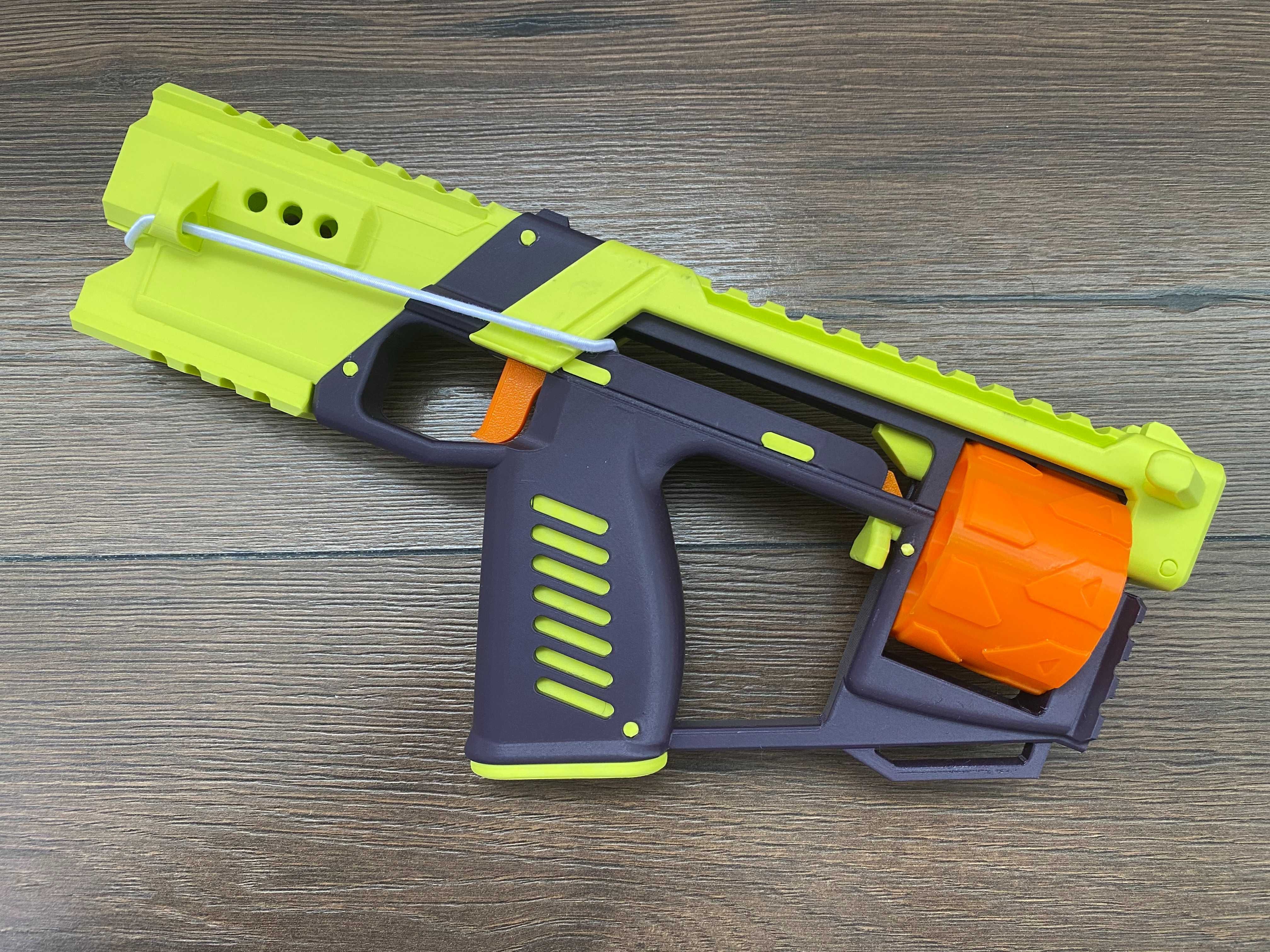 Nerf NailClipper - Personalizat și Asamblat Manual