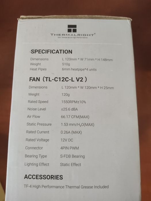 Racire procesor multisocket am5,am4,intel 1700,argb 120mm noua la cuti