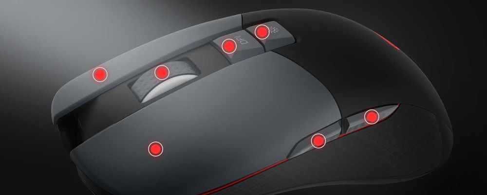 Mouse cu fir Trust GXT 105 2400 DPI GAMING