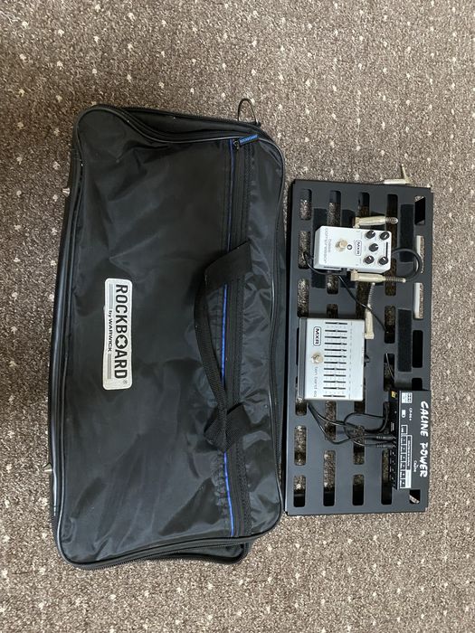 Pedalboard complet MXR Eq / Comp+ RockBoard cu husă / Bass