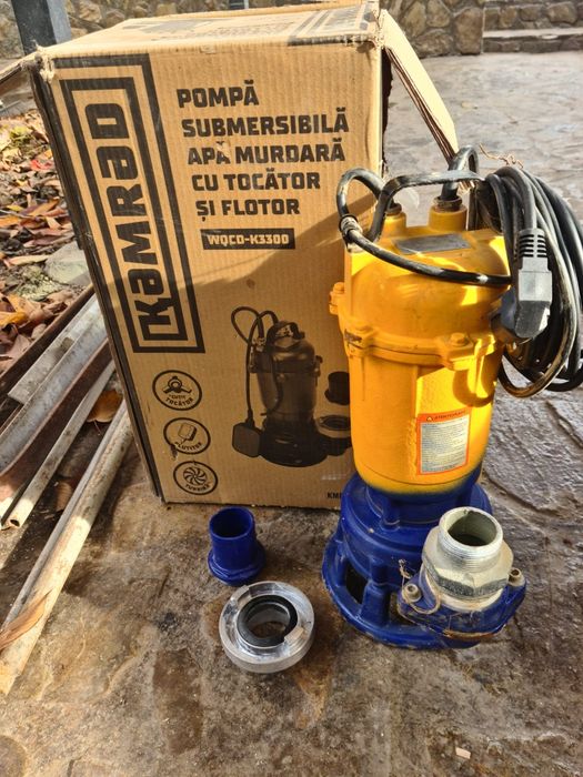 Pompa submersibila de apa murdara 20m, racord 2"