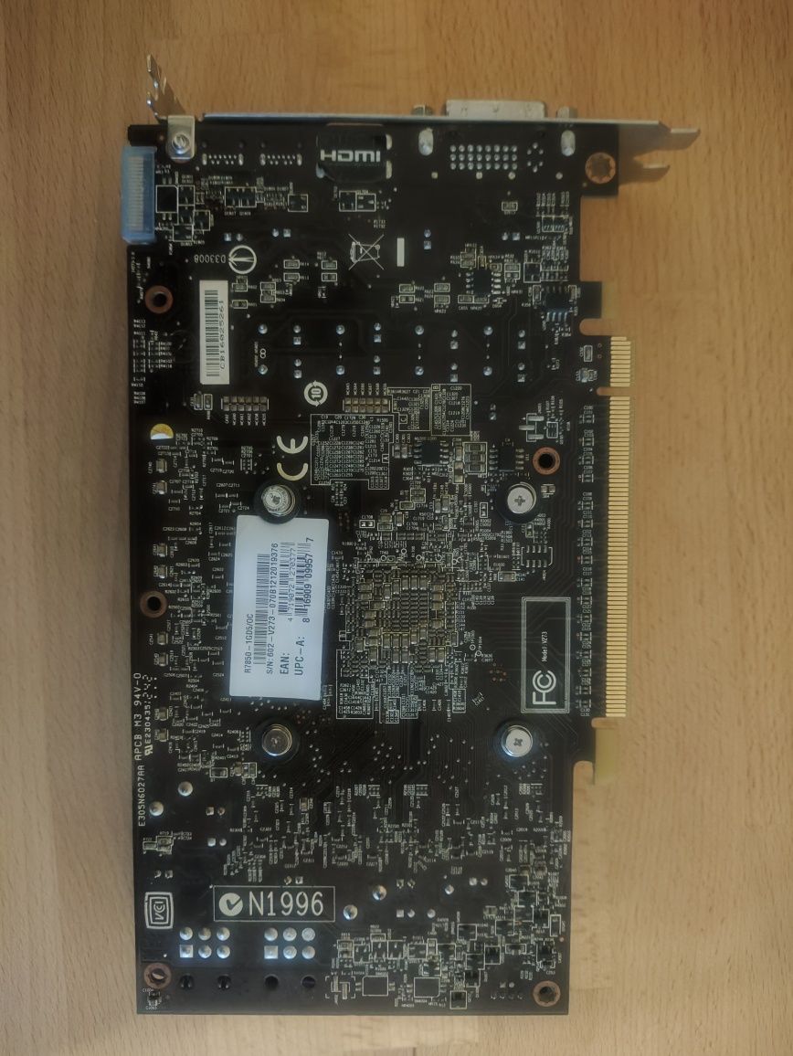MSI AMD Radeo R7850 1GB