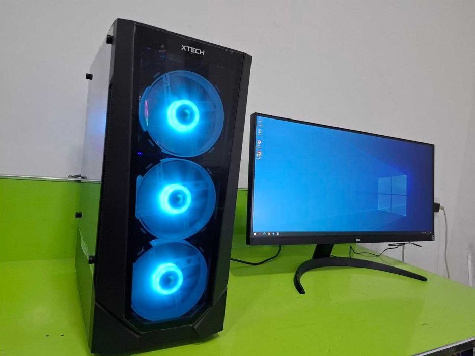 LG 29'' Ultra Wide - i5 10400F/16Gb/RX580/256gB SSD/500GB HDD