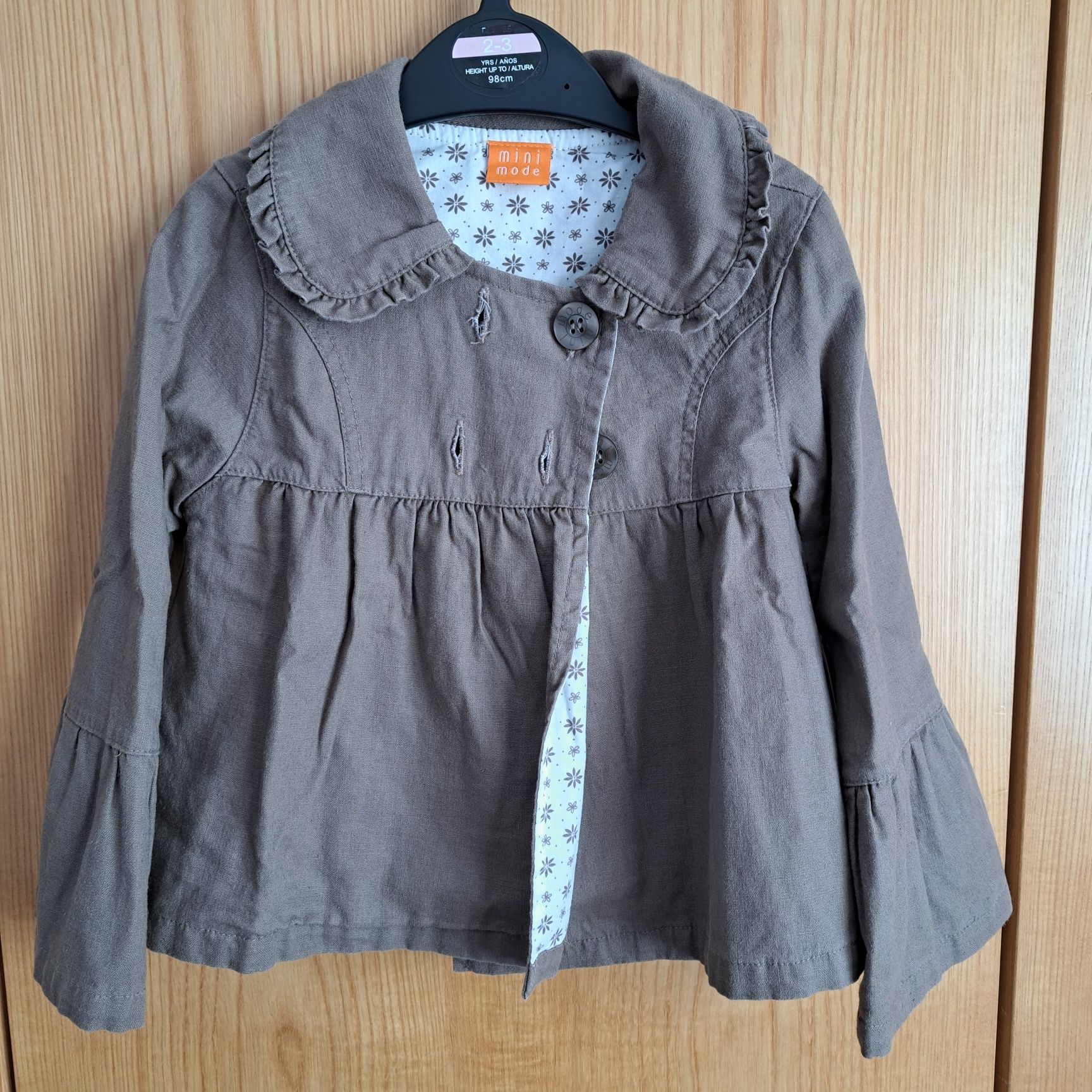 Trench/jachetă/geacă, fetiță, 92-98