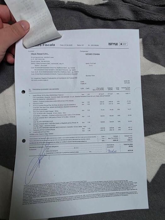 Iphone 16 PRO MAX 1 an Garantie