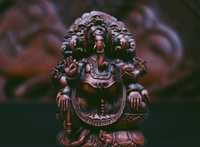 Statuie, statueta ornament de altar Ganapati, Ganesh, zeul Ganesha
