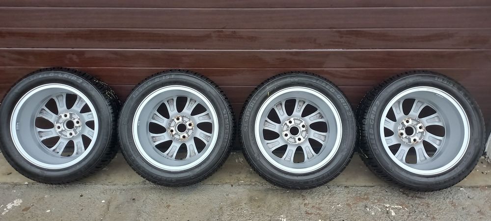 Jante aliaj originale 4x100 R15 6J Opel Corsa F anvelope iarna 185/55