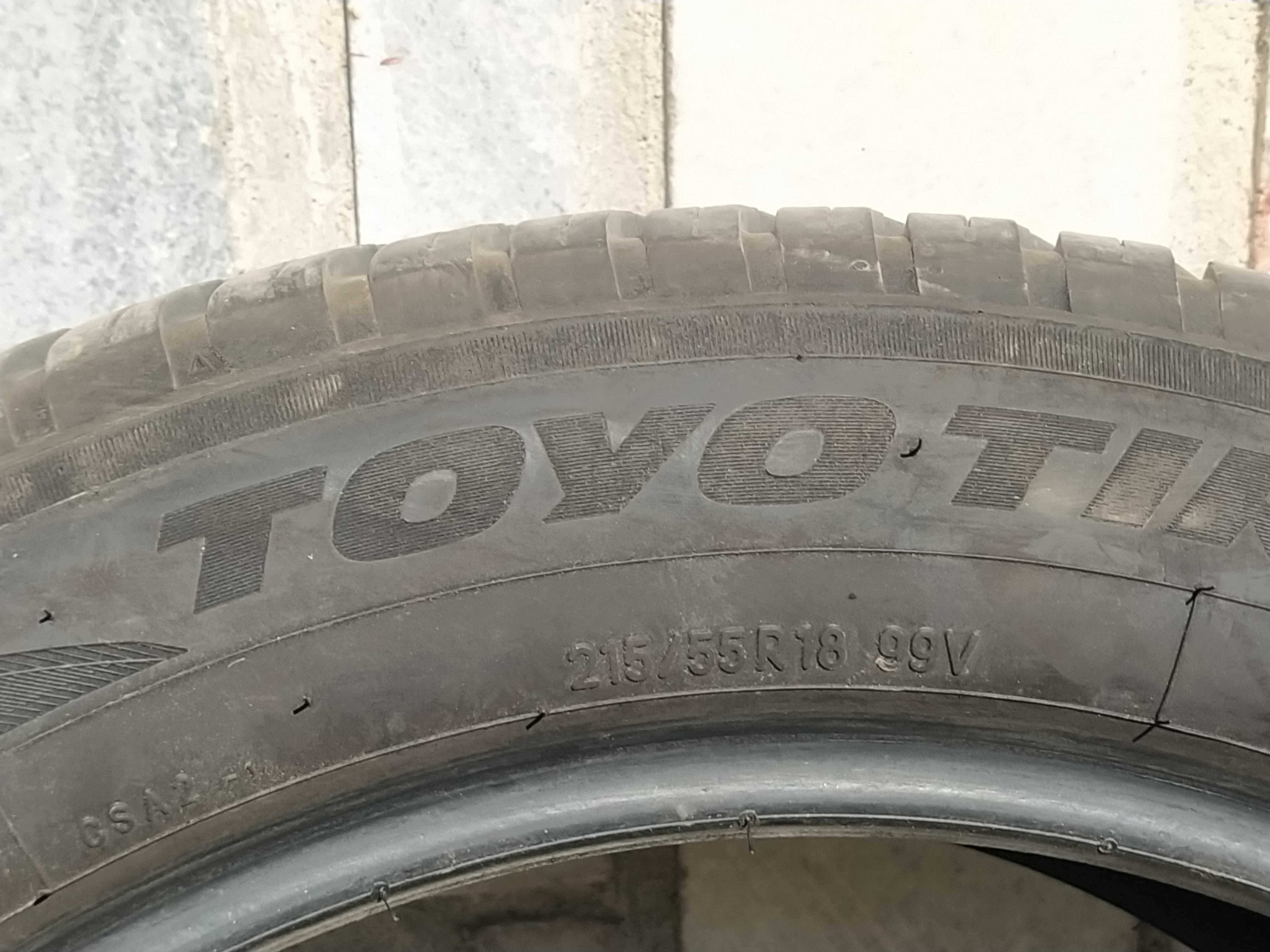 215/55/18 Toyo Celsius 2бр дот 23