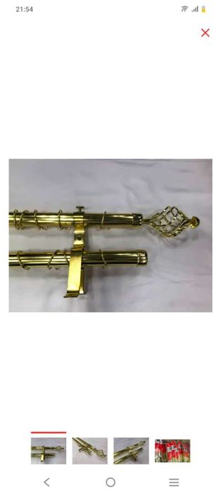 Карнизы металлические