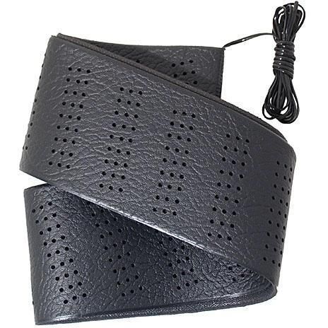 Калъф за волан с връзка, изкуствена кожа XL"-42см.