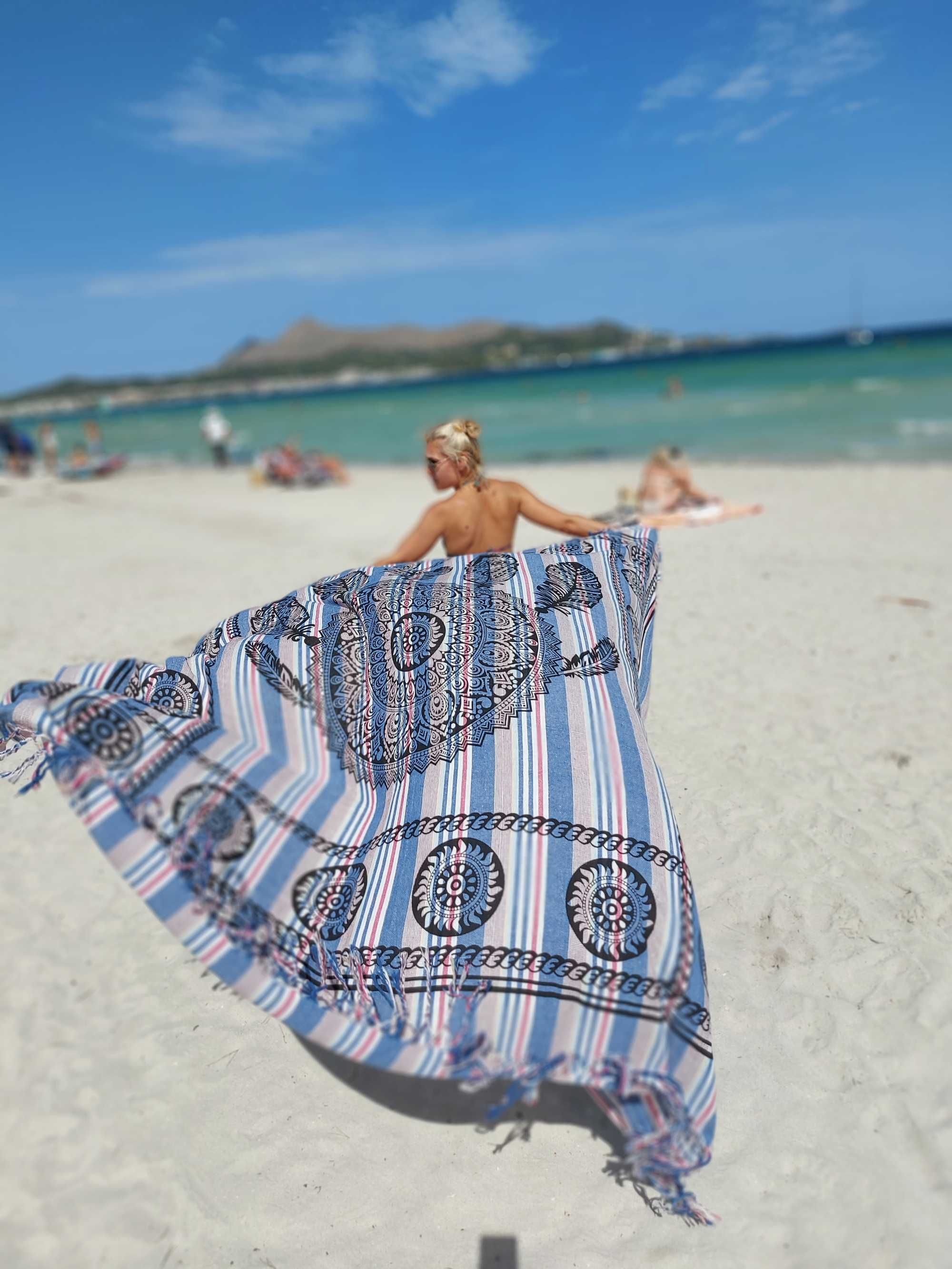 Памучни кърпи за плаж 220-240 см