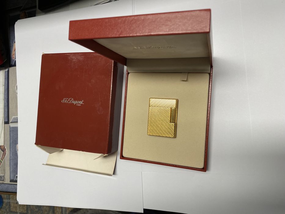 Brichetă S.T. Dupont Gold -50% Reducere
