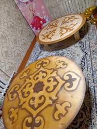Казахский стол 140 см складывается