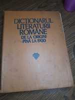 Dictionar literatura romana