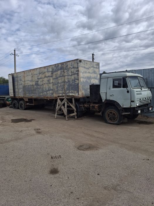Продам камаз полуприцеп в сцепке
