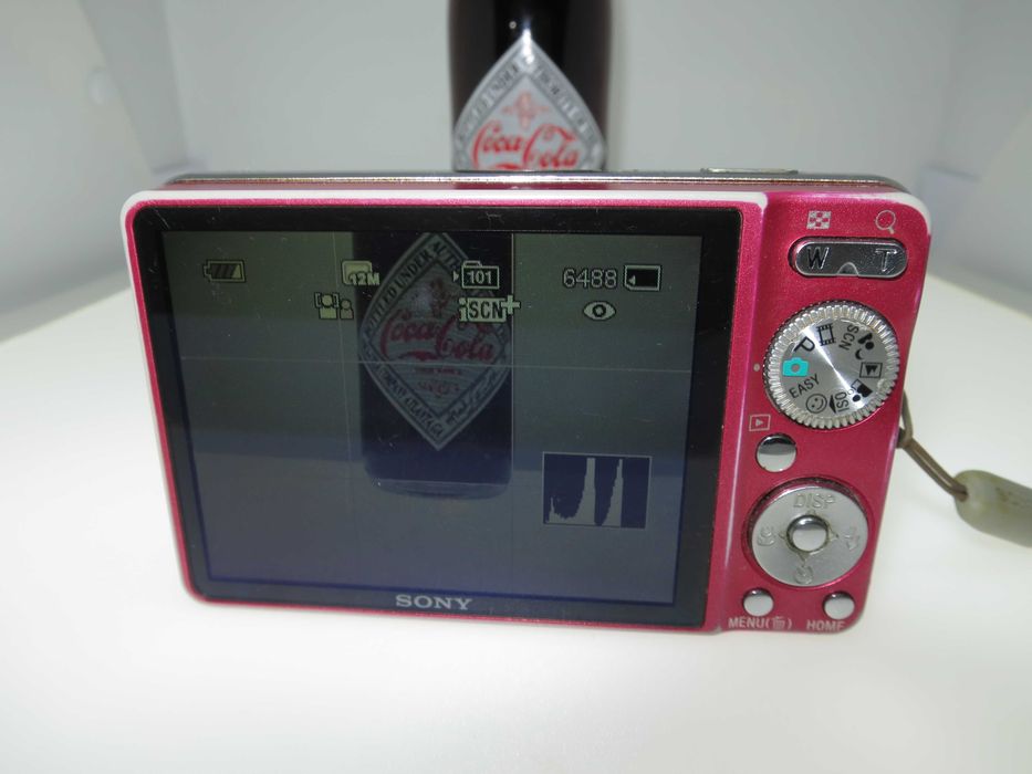 SONY Cyber-shot W230 цифрова камера розов компактен фотоапарат