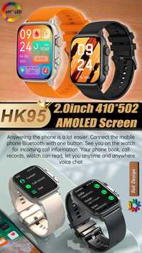 Новинка ! HK95-умные часы Ultra AMOLED-дисплей