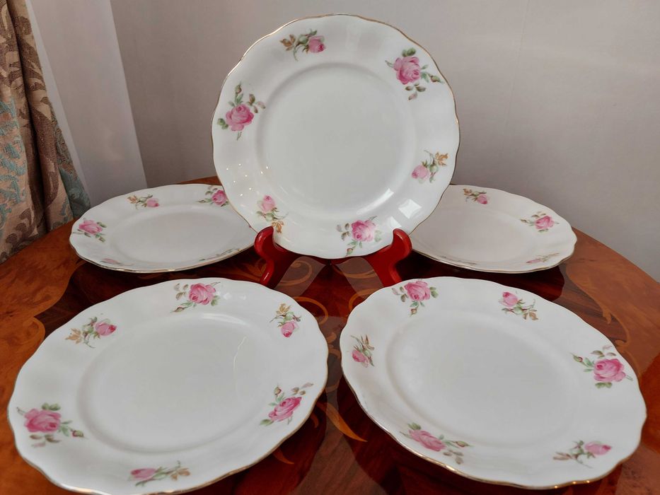 Set 5 farfurii vintage desert Koenigszelt