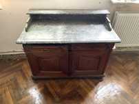 Servanta lemn masiv / secol 19 / placa de marmura