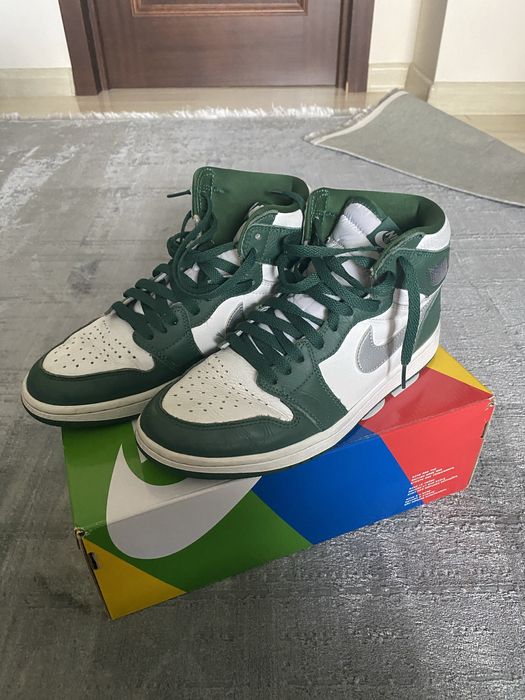 Оригинал с США: Air Jordan 1 retro high og gs 'gorge green'