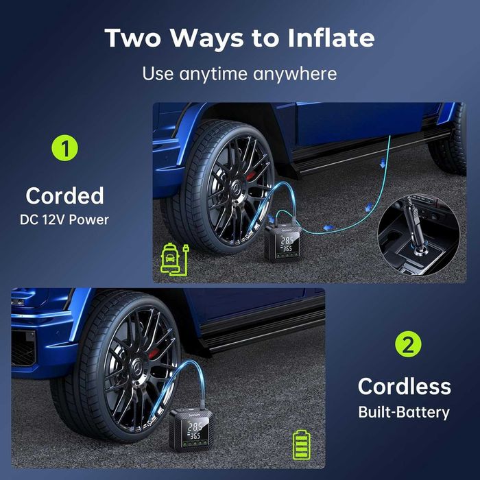 Чисто нов, запечатан Syncwire компресор за гуми 150PSI Въздушна ...