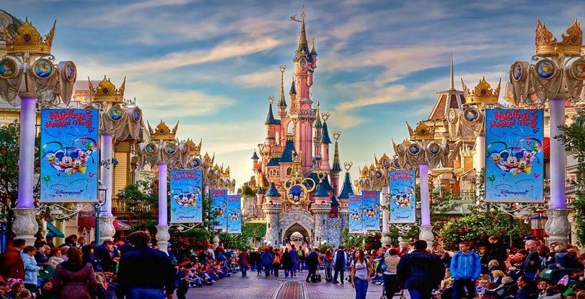 2 билета в Disneyland в Париже с открытой датой
