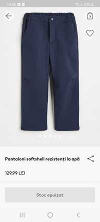 Pantaloni impermeabili capstusiti softshel