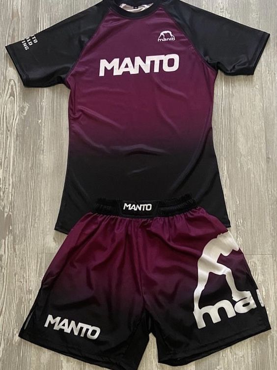 Рашгард MANTO фиолетовый