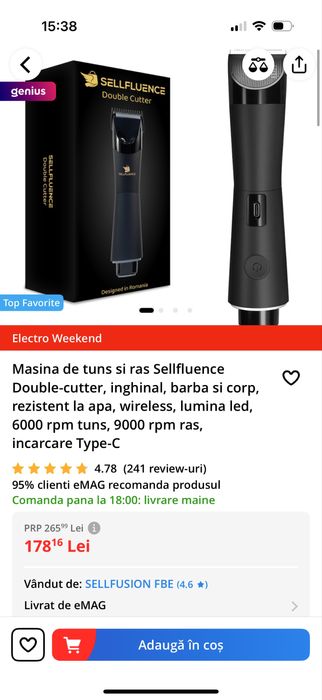 Double cutter Sellfluence NOU