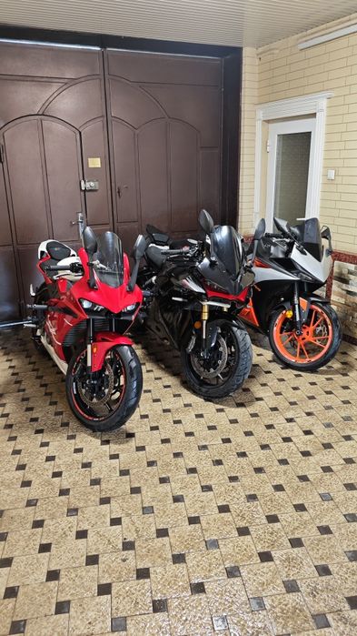 Мотоциклы в наличии Kove CFMoto QJMotor Sotuvga tayyor