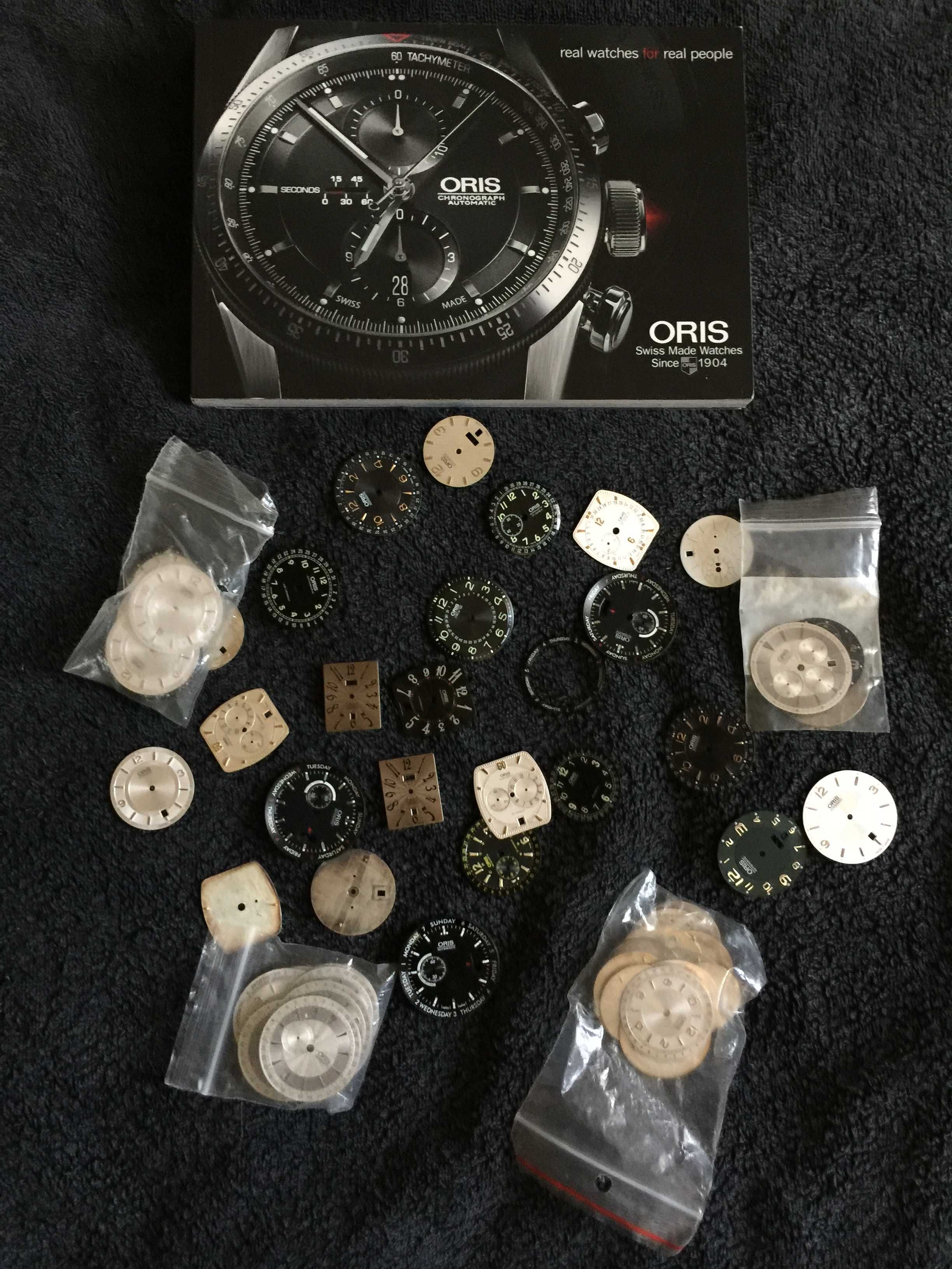 Продам лот из частей для часов Oris (браслет, корпус, стекло и т.д.)