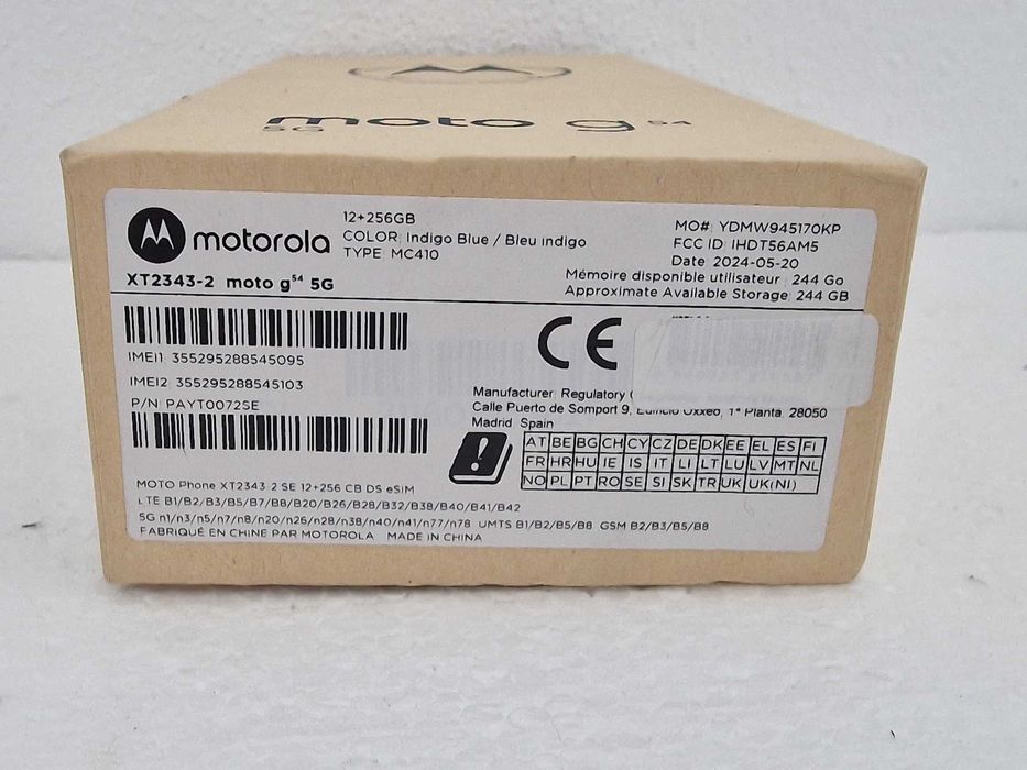 Motorola Moto G54 Power 5G 256GB 12GB RAM Albastru
