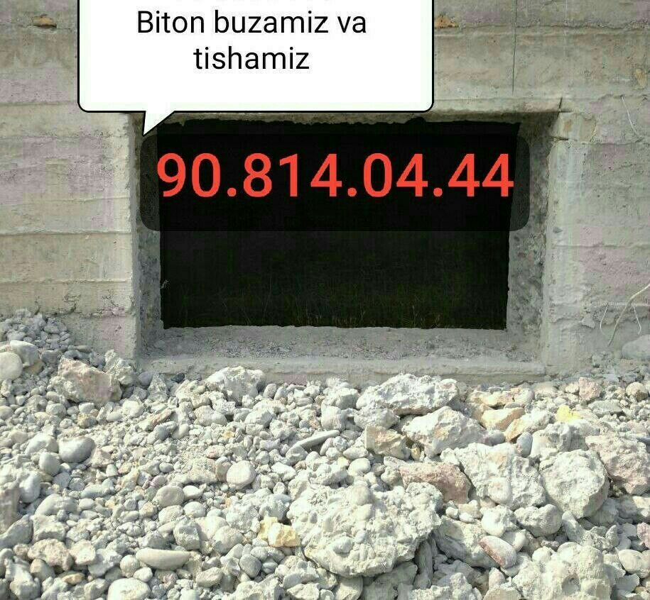 Biton buzamiz va teshamiz