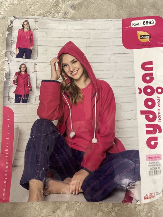 Пижамы турецкие, материал -хб. Двойки и тройки