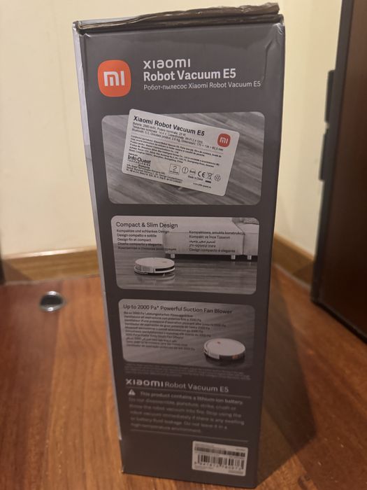 Aspirator Xiaomi Robot Vacuum E5-nou, sigilat