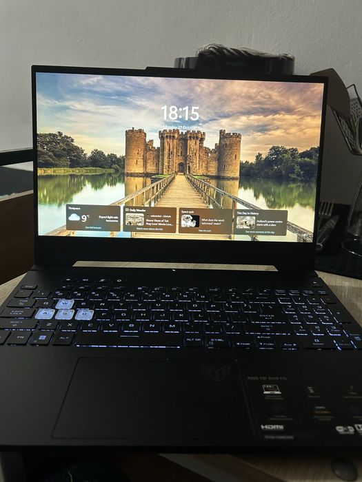 Laptop  ASUS TUF DASH F17 I7-12650H RTX 3050 Ti 4GB SSD 512GB 8 GB RAM