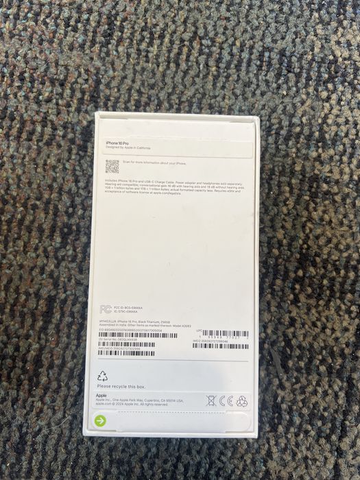 Iphone 16 pro 256gb