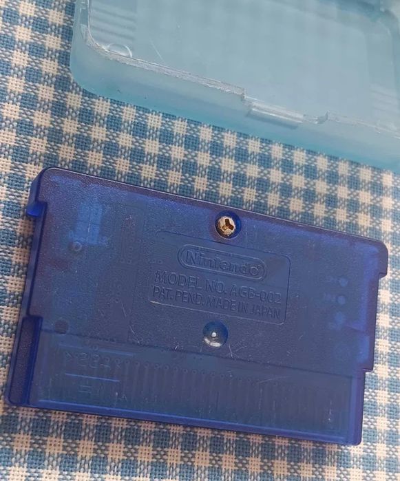 Joc Pokemon Sapphire version (limba engleza) Gameboy Nintendo Advancer