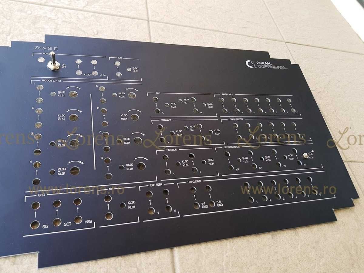 Placa timbru si plăcuțe de identificare echipamente- gravate pe metal