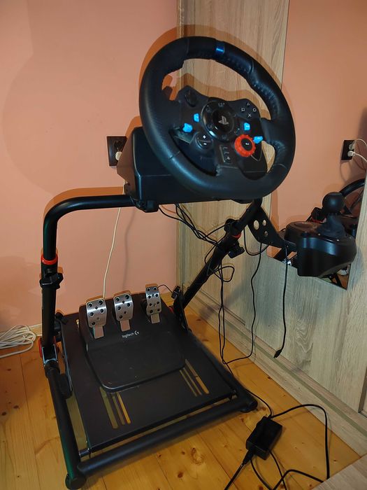 Logitech G29 Driving Force Racing Wheel Волан за PC PS 3 PS 4 PS 5