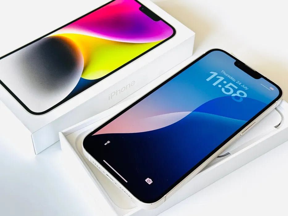 Iphone 14 Plus 128GB White 97% Батерия! Гаранция 6 месеца