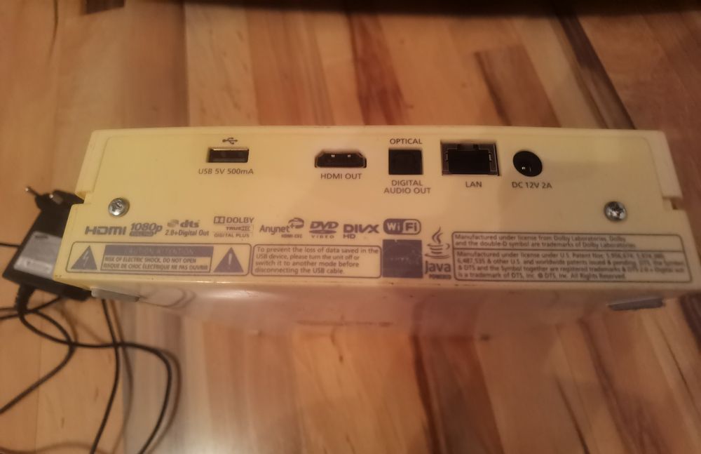 Bluray 3D player Samsung BD-ES6000E 3d blu-ray dvd disc player