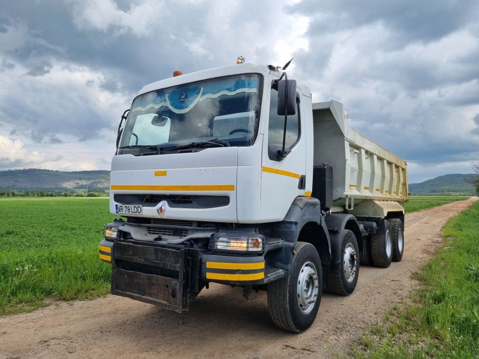 Renault Kerax 420dci, 8x4 trakker